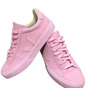 Veja x Limited Edition Women’s Mansur Gavriel Campo leather sneakers in Rosa